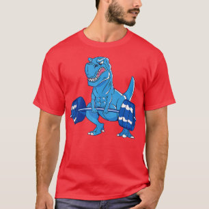 T-shirt Poids Lifting Rex Weightlifting Dinosaur yrannos