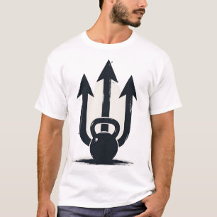 T-shirt Poids russe Trident Triple Flèche Force & Puissa