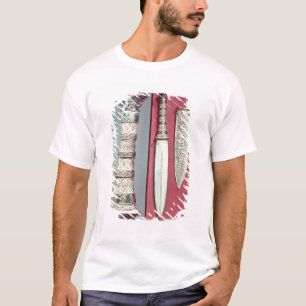T-shirt Poignard d'or et gaine, trésor de Tutankhamun,