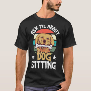 T-shirt Poignée de chien Walker Sitter Pièces pour animaux