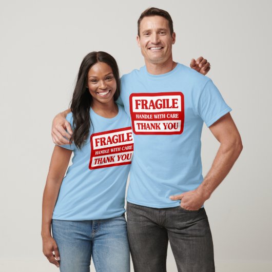 T-shirt Poignée Fragile Avec Soin (Unisexe)