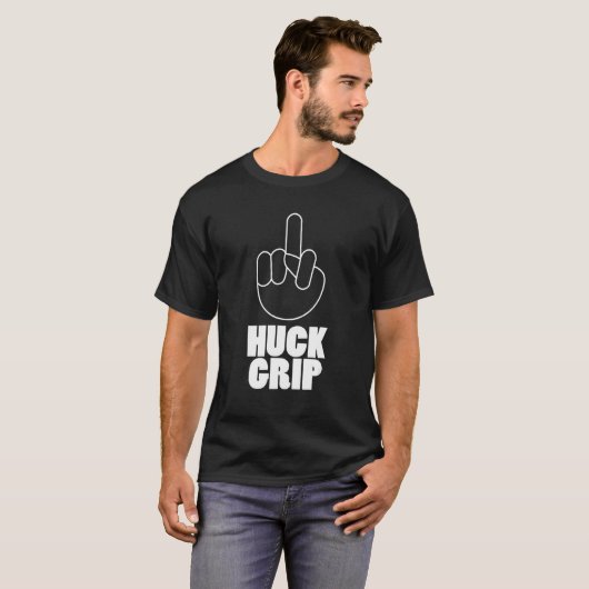 T-shirt Poignée Huck Grip Grip Poignée Poids Bodybuilding  (Devant entier)