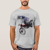 T-shirt Poignée - Motocross Rider (Devant)