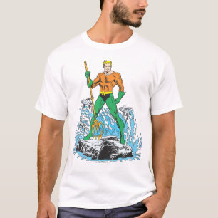 T-shirt Poignées Aquaman avec Pitchfork