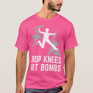 T-shirt Poignées Pas Bombes Escalade Rocher Montée