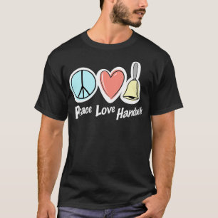 T-shirt Poignées Peace Love 