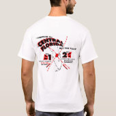 T-shirt Poinçon central d'une-deux de la Floride (Dos)