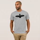 T-shirt Poinçon de faucon (Devant entier)