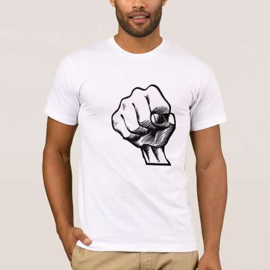 T-shirt Poing Clinqué (Devant)