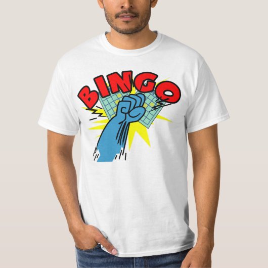 T-shirt Poing de bingo-test (Devant)