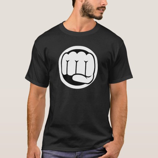 T-shirt Poing de la qualité (Devant)