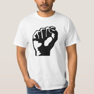 T-shirt Poing de puissance noire