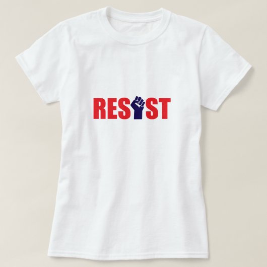 T-shirt Poing de résistance simple (Design devant)