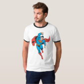 T-shirt Poing gauche Superman levé (Devant entier)