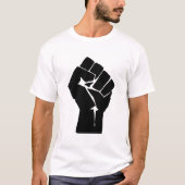 T-shirt Poing serré augmenté (Devant)