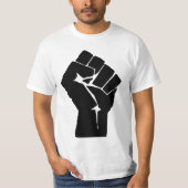 T-shirt Poing serré augmenté (Devant)