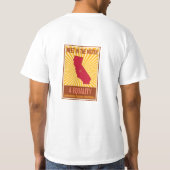 T-shirt poing, www.EraseTheH8.com (Dos)