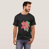 T-shirt Poinsettia (Devant entier)
