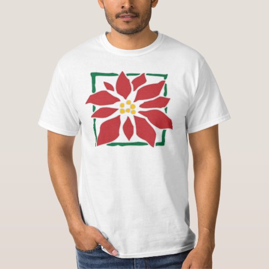 T-shirt Poinsettia (Devant)