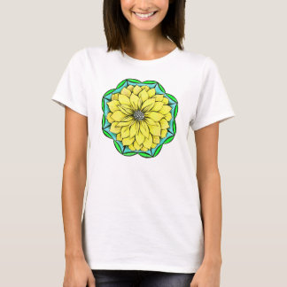 T-shirt POINSETTIA JAUNE