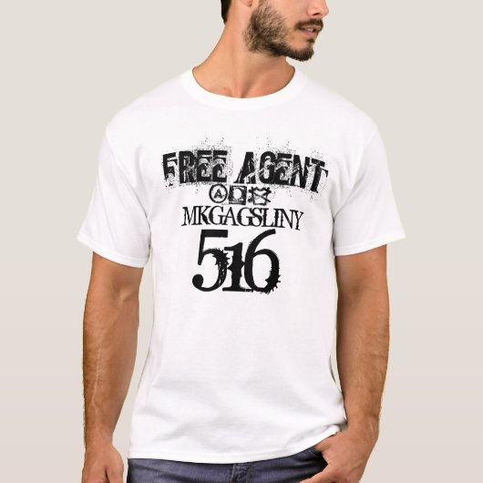 T-shirt Point 60, agent libre 516 (Devant)