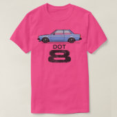 T-shirt Point 8 bleu (Design devant)