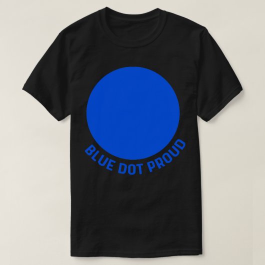 T-shirt Point Bleu Fière (Design devant)