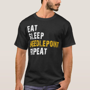 T-shirt point d'aiguille du sommeil