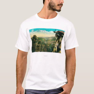 T-shirt Point de glacier, demi de dôme, et vallée de