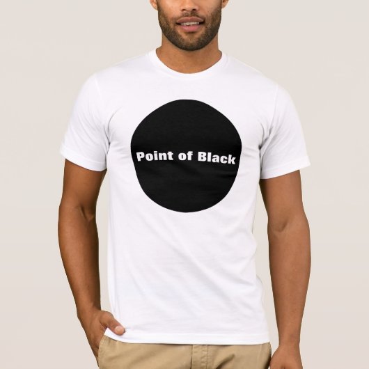 T-shirt Point de Noir (Devant)