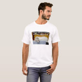 T-shirt Point d'inflexion (lumière) (Devant entier)