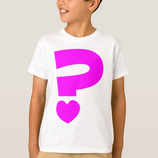 T-shirt Point d'interrogation (Devant)