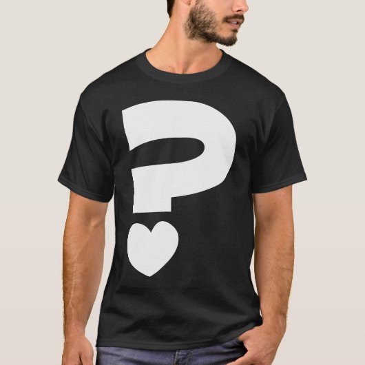 T-shirt Point d'interrogation (Devant)