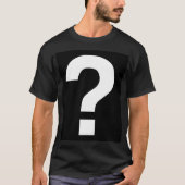 T-shirt Point d'interrogation (Devant)