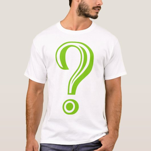 T-shirt Point d'interrogation Chisel (Devant)