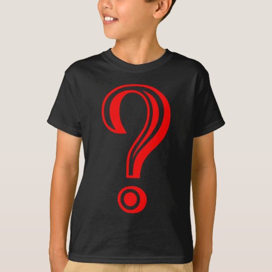 T-shirt Point d'interrogation Chisel (Devant)