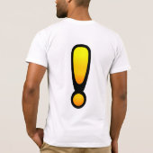 T-shirt Point d'interrogation et marque d'exclamation (Dos)