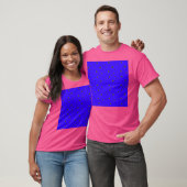 T-shirt Point Polka Bleu Cosmicdark (Unisexe)
