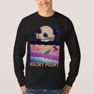 T-shirt Point Rocky rétro Mexique Souvenir Surf 1