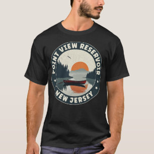 T-shirt Point View Réservoir New Jersey Sunset
