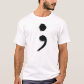 T-shirt point-virgule (Devant)