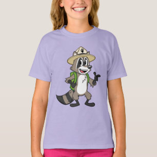 T-shirt Pointage de Rick de garde forestière de Rick de
