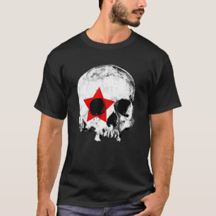 T-shirt Pointe crâne désossé Goth Grunge esthétique Graphi