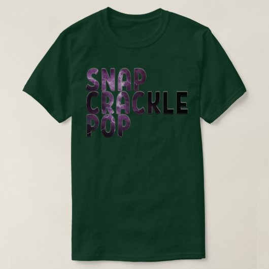 T-SHIRT POINTE DE CRACLE SNAP (Design devant)