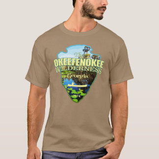 T-shirt Pointe de flèche de la zone sauvage d'Okefenokee