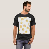 T-shirt Pointe Polka Dorée Tirée (Devant entier)