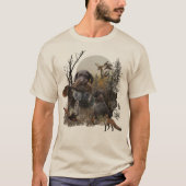 T-shirt Pointer à poil dur allemand (Devant)
