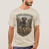 T-shirt Pointer à poil dur allemand (Devant)