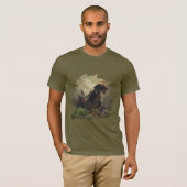 T-Shirt Pointer à poil dur allemand (Devant entier)
