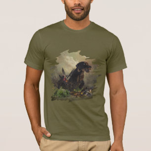 T-Shirt Pointer à poil dur allemand